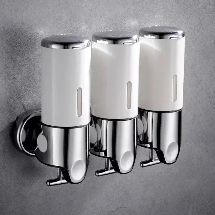 Wall-Mounted Soap Dispenser Stainless Steel Modern Design for Bathroom and Kitchen | Sansoti