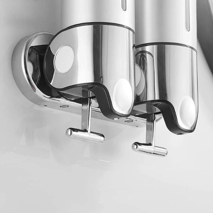 Wall-Mounted Soap Dispenser Stainless Steel Modern Design for Bathroom and Kitchen | Sansoti