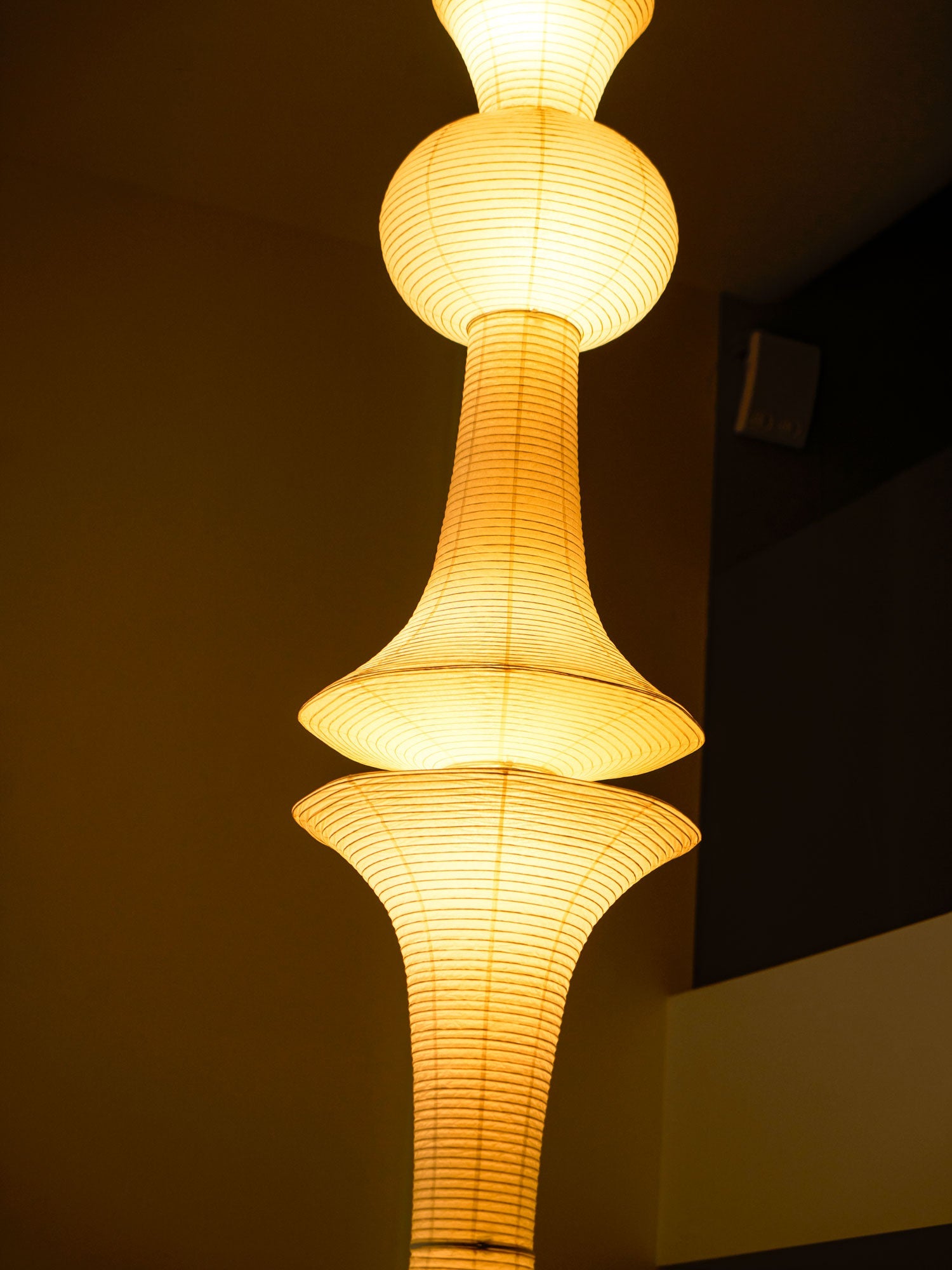 Japanse Hangende Papieren Lamp Zeven Formaten E26/E27 ø33-ø43cm 150-460cm Hoogte Mulberry Washi Moerasschors Translucide Kap Met Handgemaakt Karakter | Sansoti