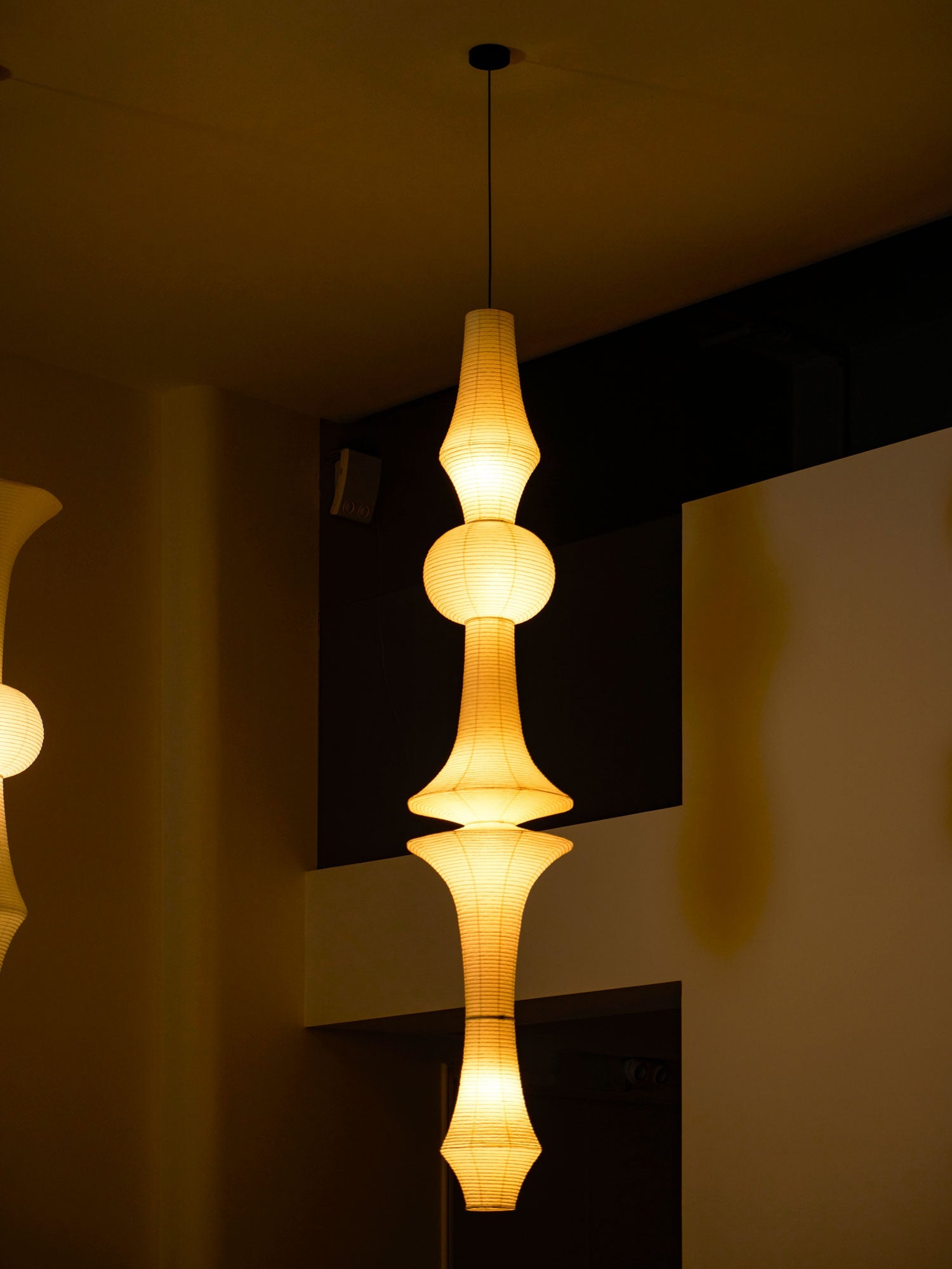 Japanse Hangende Papieren Lamp Zeven Formaten E26/E27 ø33-ø43cm 150-460cm Hoogte Mulberry Washi Moerasschors Translucide Kap Met Handgemaakt Karakter | Sansoti