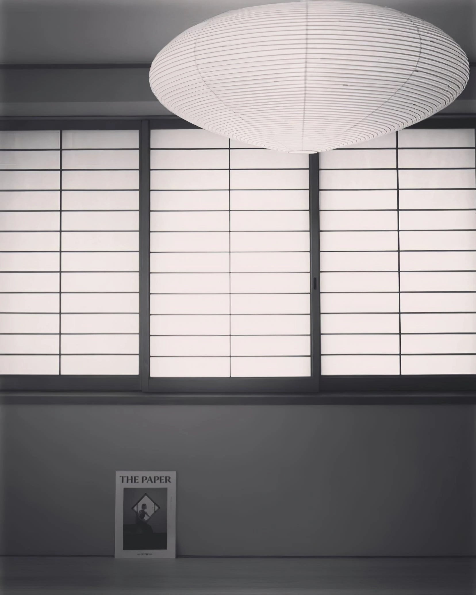Handgemaakte Washi Papieren Hanglamp – Japans Design met E26/E27 Fitting – Zachte Verlichting voor Woonkamer, Slaapkamer & Eetkamer – Met Montagehaakjes | Sansoti