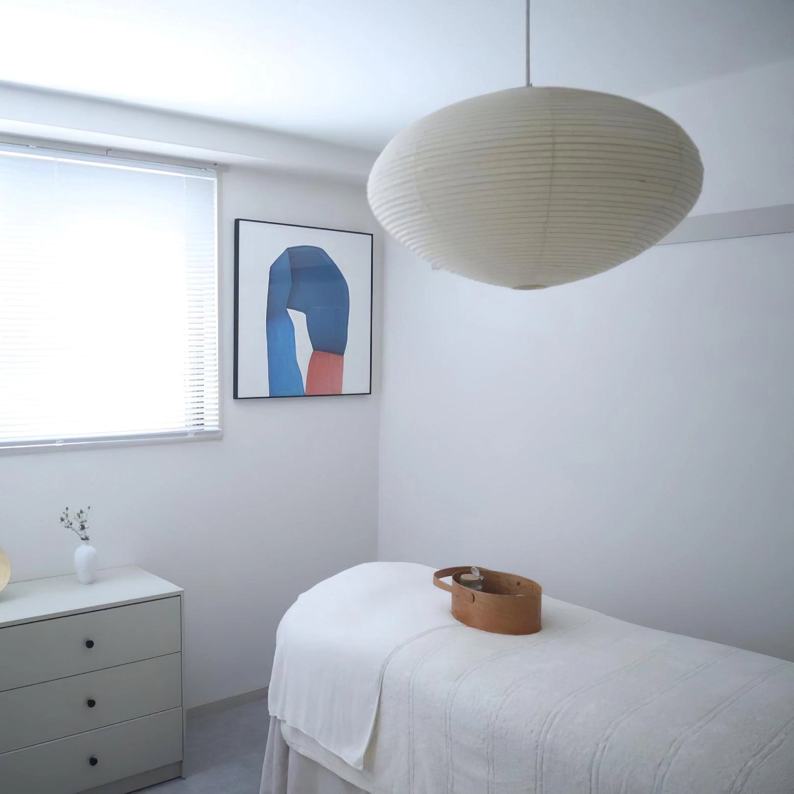 Handgemaakte Washi Papieren Hanglamp – Japans Design met E26/E27 Fitting – Zachte Verlichting voor Woonkamer, Slaapkamer & Eetkamer – Met Montagehaakjes | Sansoti
