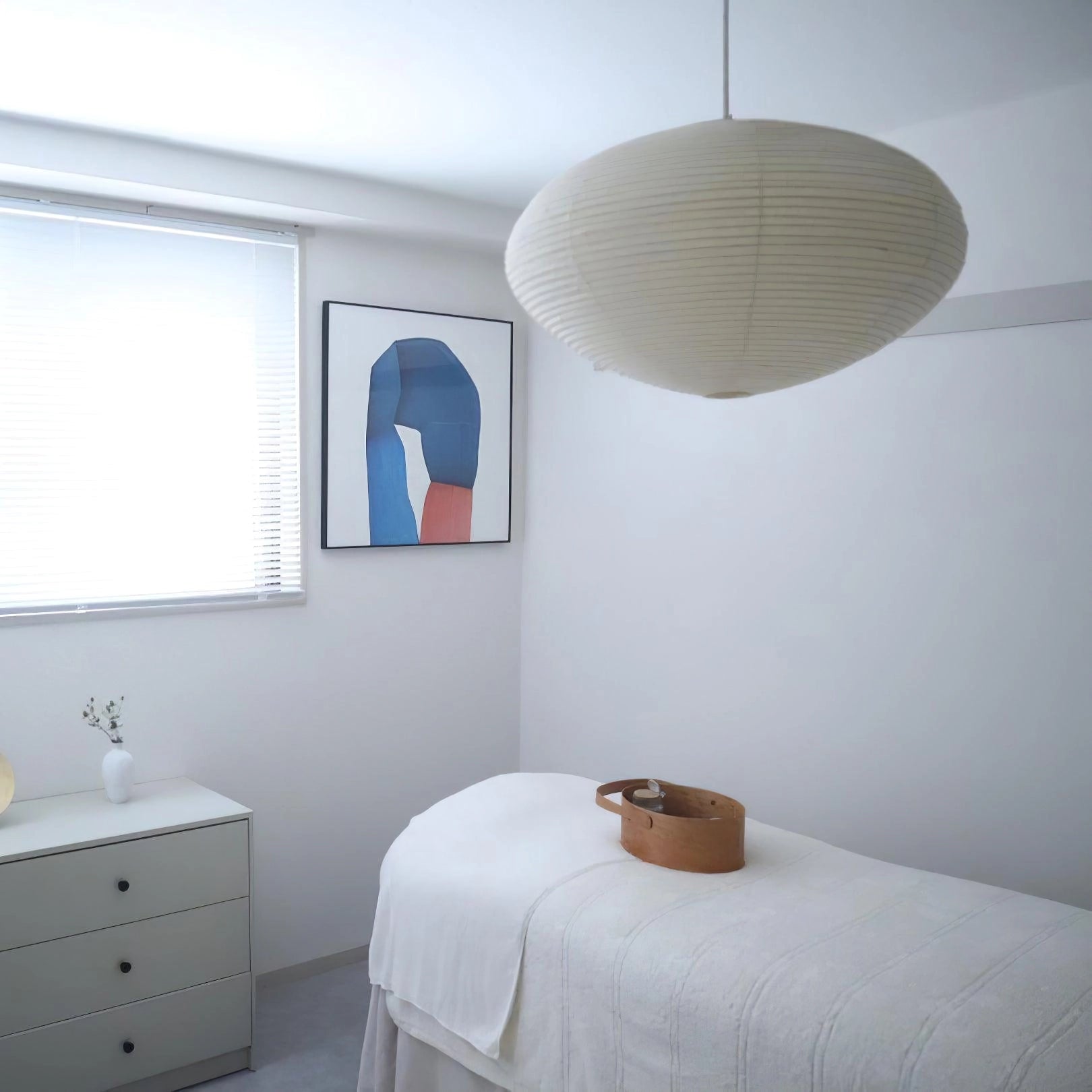Handgemaakte Washi Papieren Hanglamp – Japans Design met E26/E27 Fitting – Zachte Verlichting voor Woonkamer, Slaapkamer & Eetkamer – Met Montagehaakjes | Sansoti