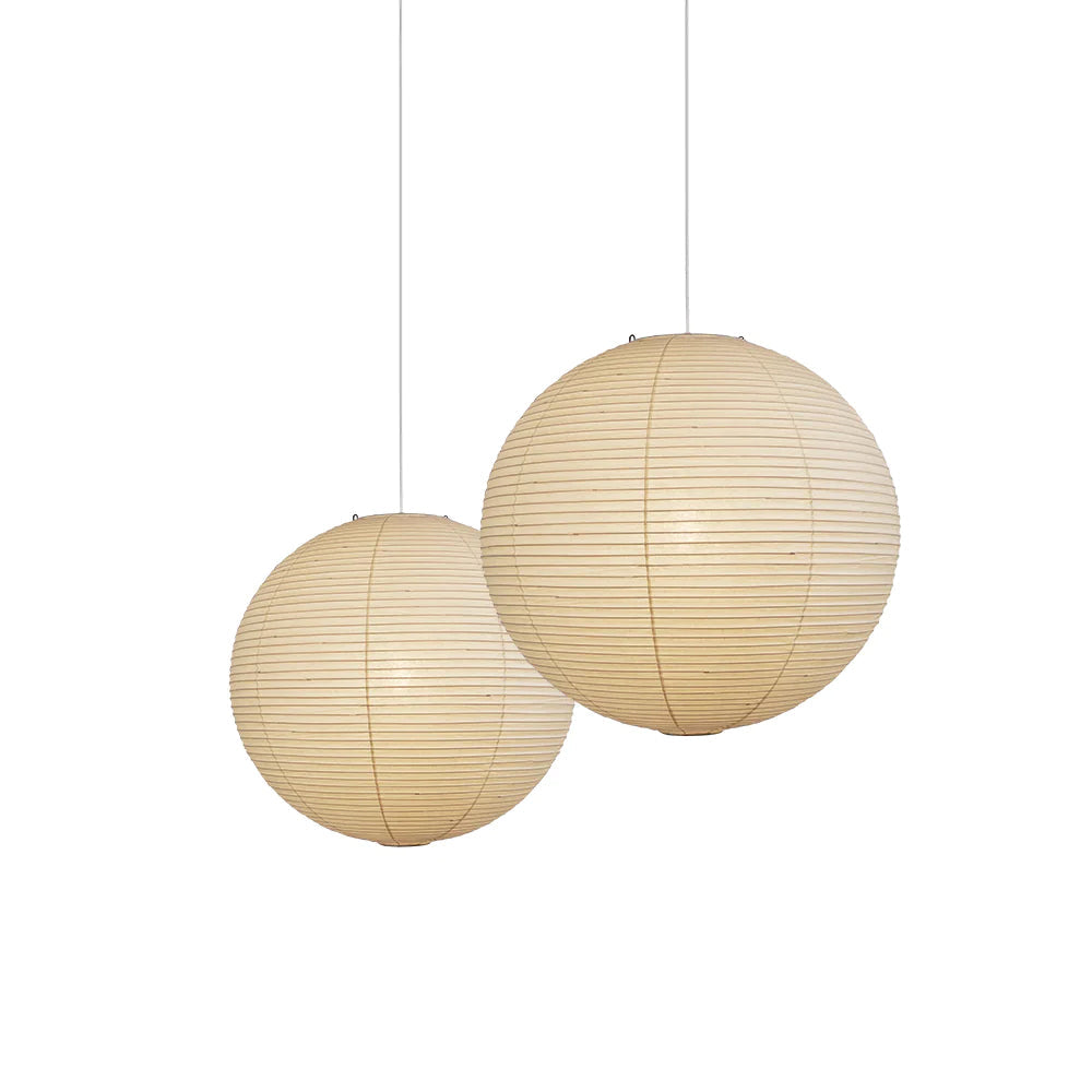 Japanse Mulberry Paper Hanglamp — Handgemaakte Washi Lampenkap Bol Sfeerverlichting | Sansoti