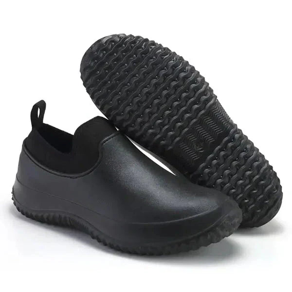 Waterdichte Werkschoenen Antislip met Stevige Constructie voor Dagelijks Gebruik | Veiligheidsschoenen Slip-On Ontwerp Robuust Instapmodel | Sansoti