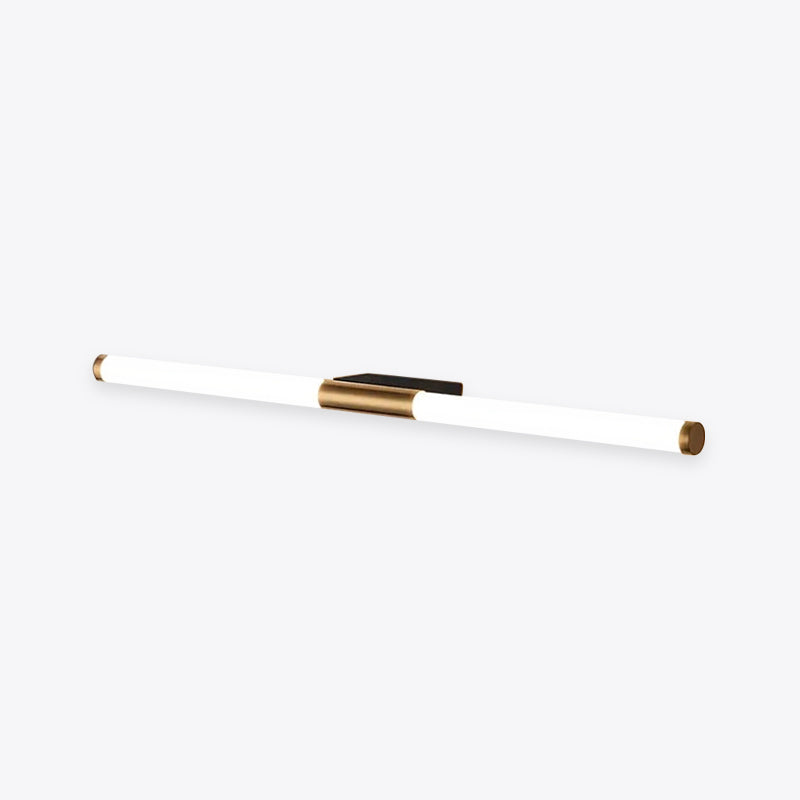 Lineaire Wandlamp Goud Metaal Acryl Badkamer Spiegel Waterdicht Modern Minimalistisch LED Verlichting | Sansoti