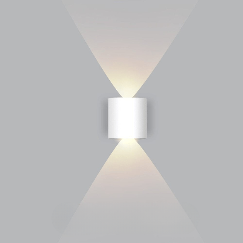 Applique murale extérieure LED étanche avec design aluminium moderne et éclairage haut & bas | Restfield