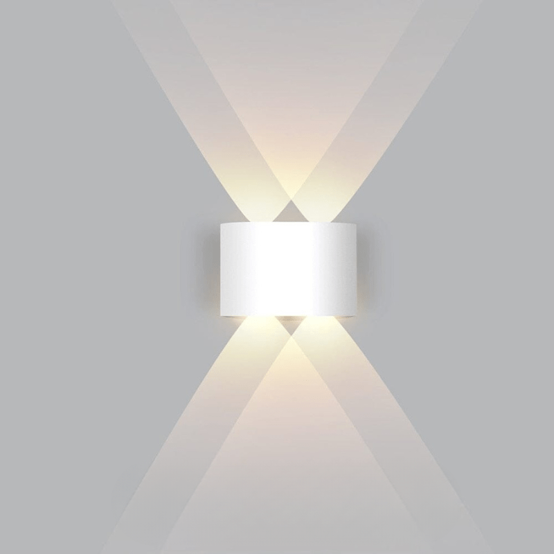 Applique murale extérieure LED étanche avec design aluminium moderne et éclairage haut & bas | Restfield