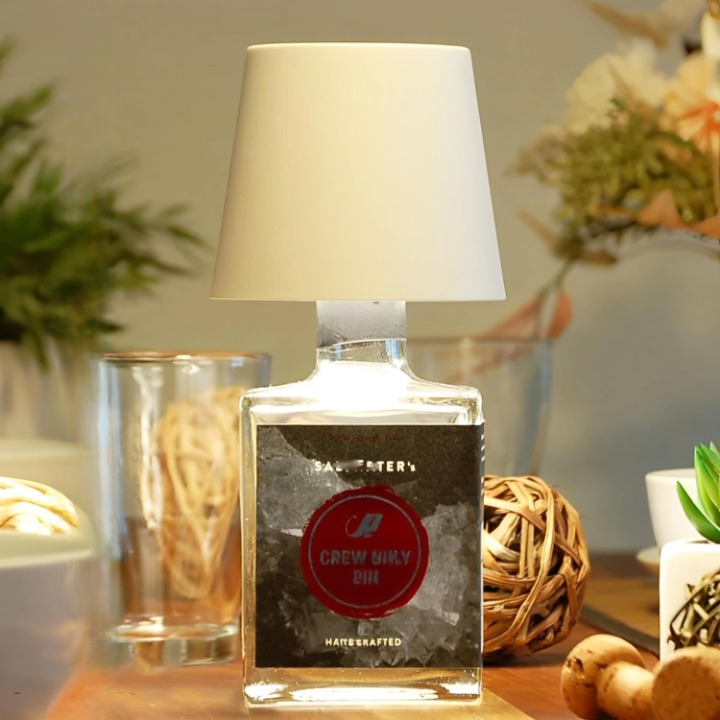 Draadloze Tafellamp met Touch Bediening Dimbaar USB Oplaadbaar Sfeerverlichting Nachtlampje voor Binnen en Buiten | Sansoti