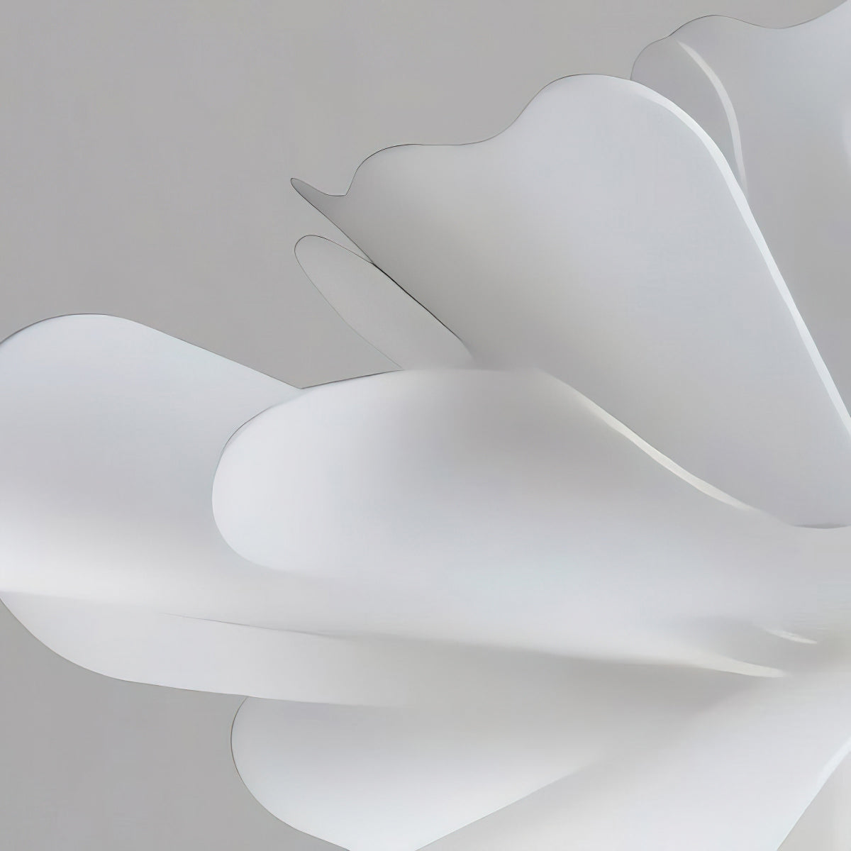 Lotus Hanglamp Wit Acryl Bloemblaadjes Nordic Design Modern Interieur Eettafel Woonkamer Scandinavisch Minimalistisch | Sansoti