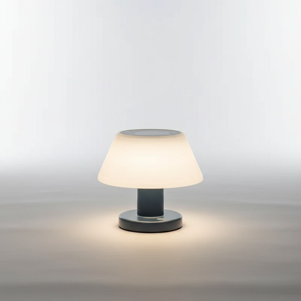 Rechargeable LED Outdoor Lamp Solar Wireless Table Lamp Garden Lighting Ambient Light Waterproof IP65 Patio | Sansoti