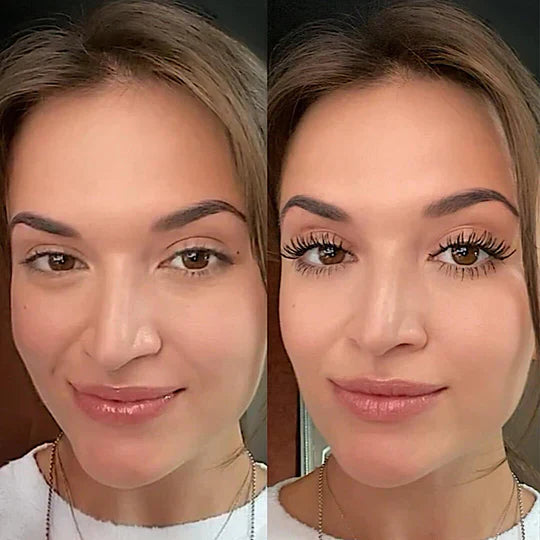 Volumemascara 5D met Fiberformule voor Verlengd Effect Zwart | Sansoti