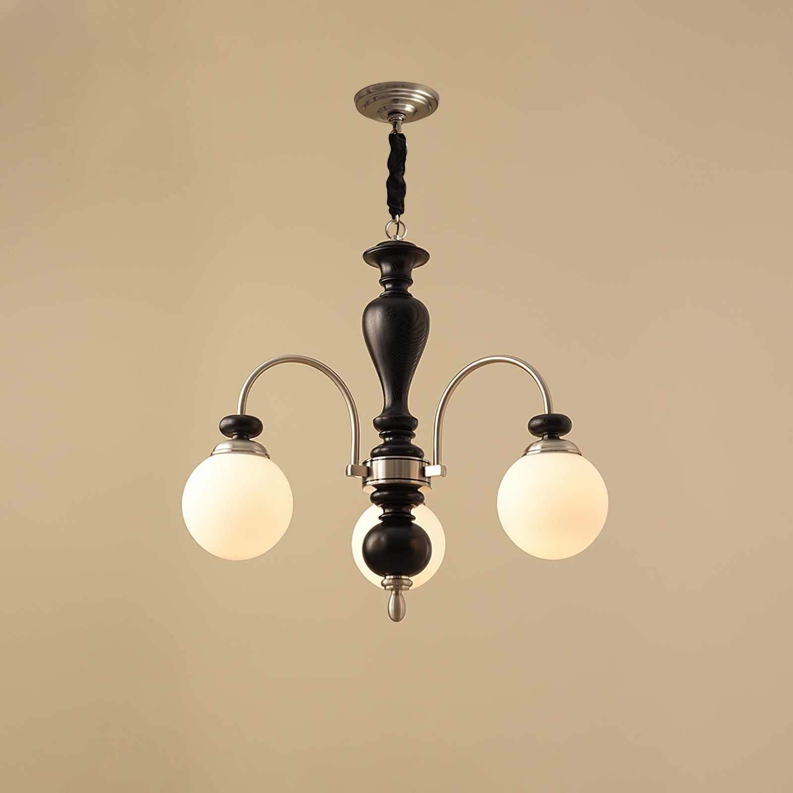Suspension Industrielle 8 Bras Couleur Noyer Or Salon Salle à Manger Lampe Araignée Vintage Suspension Plafonnier Réglable | Restfield