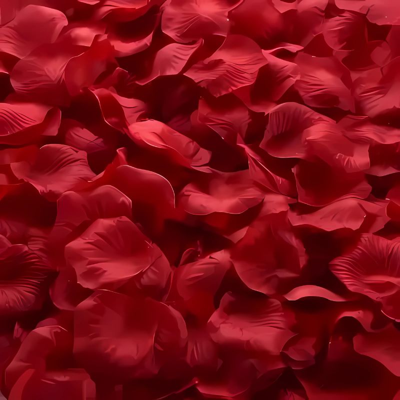 Decoratieve Rozenblaadjes van Zijde Set - Herbruikbaar Feestdecoratie voor Bruiloft Romantisch Diner | Sansoti