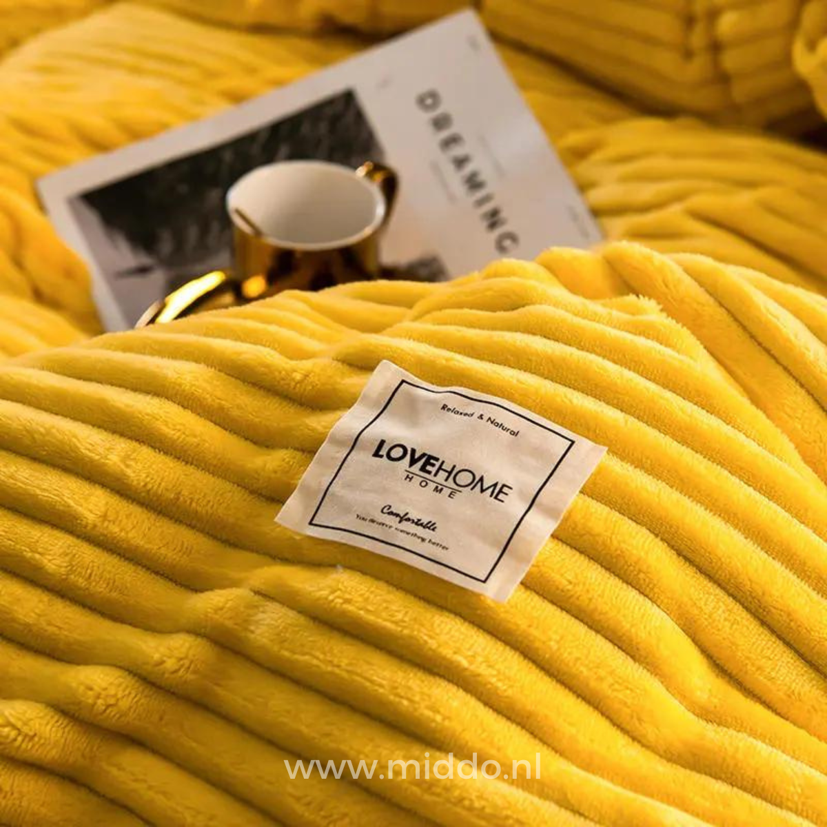 Fleece-Bettbezug mit Reißverschluss, Teddy, samtig weich, warmes Winterbettzeug, Korall, Polyester, 140-240 cm, Einzelbett | Sansoti