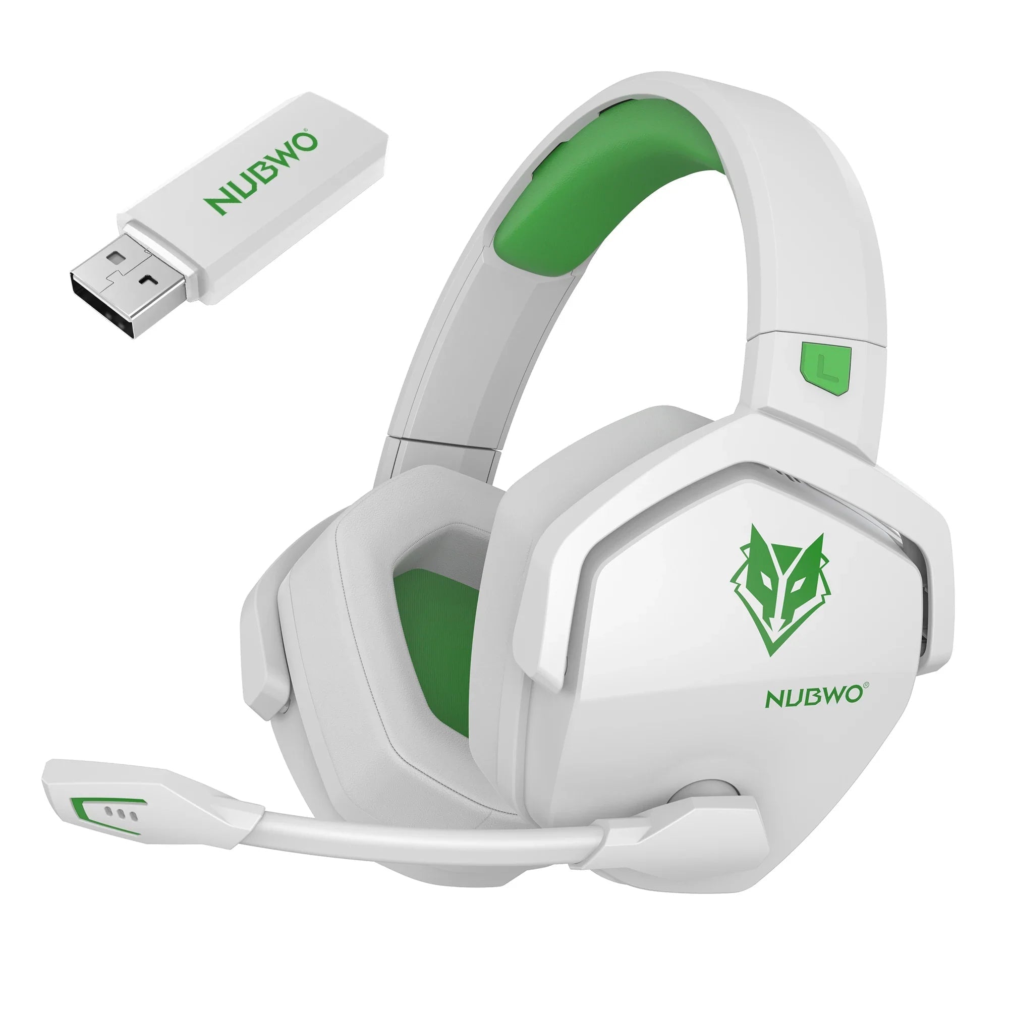 Draadloze Gaming Headset 40mm Driver Ruisonderdrukking 100 Uur Accuduur Comfortabel Over-Ear Design PC Console | Sansoti