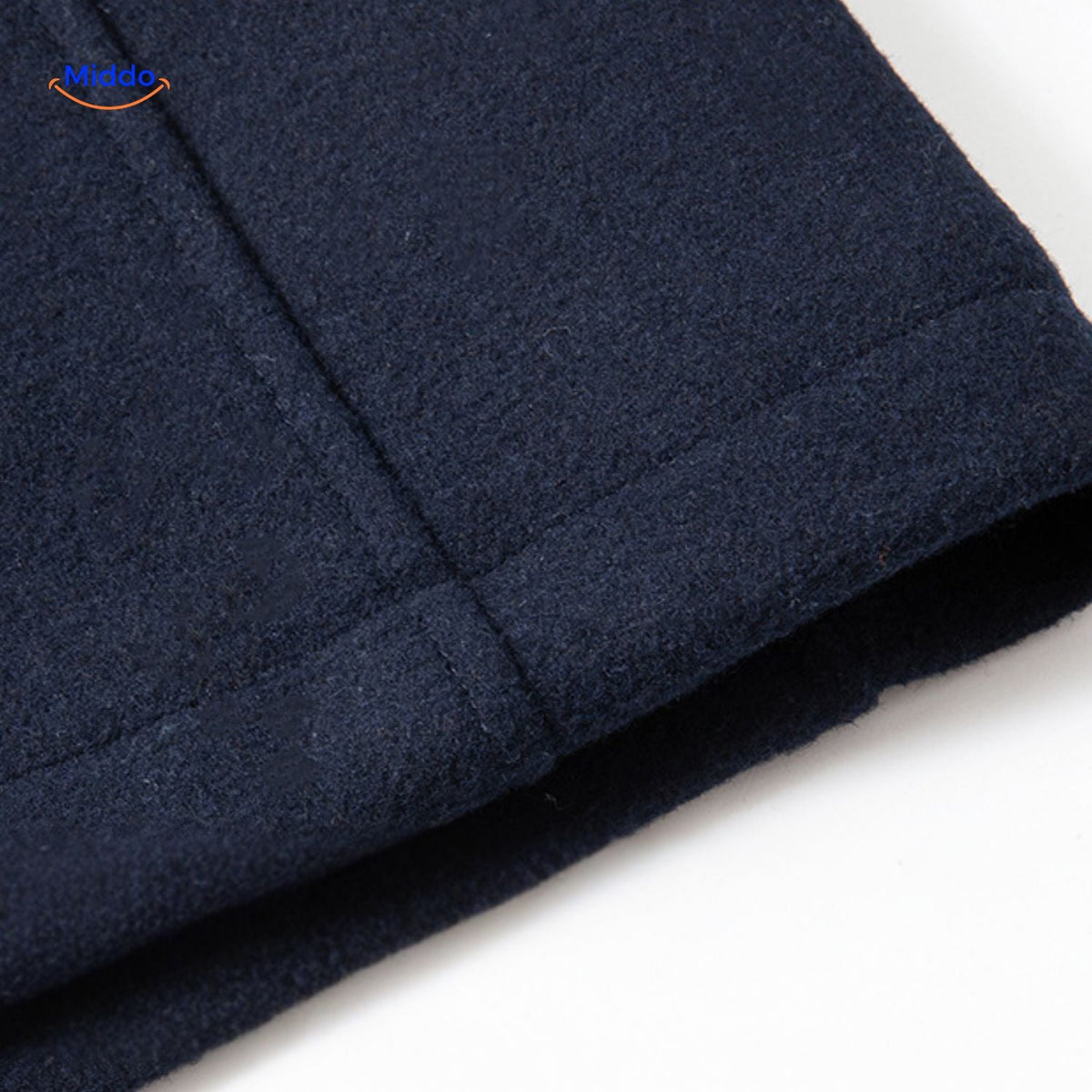 Langer Herren-Wintermantel aus Wollmischung mit doppeltem Kragen, Trenchcoat, Schulterklappen, warm, klassisch und stilvoll für Herbst und Winter | Sansoti