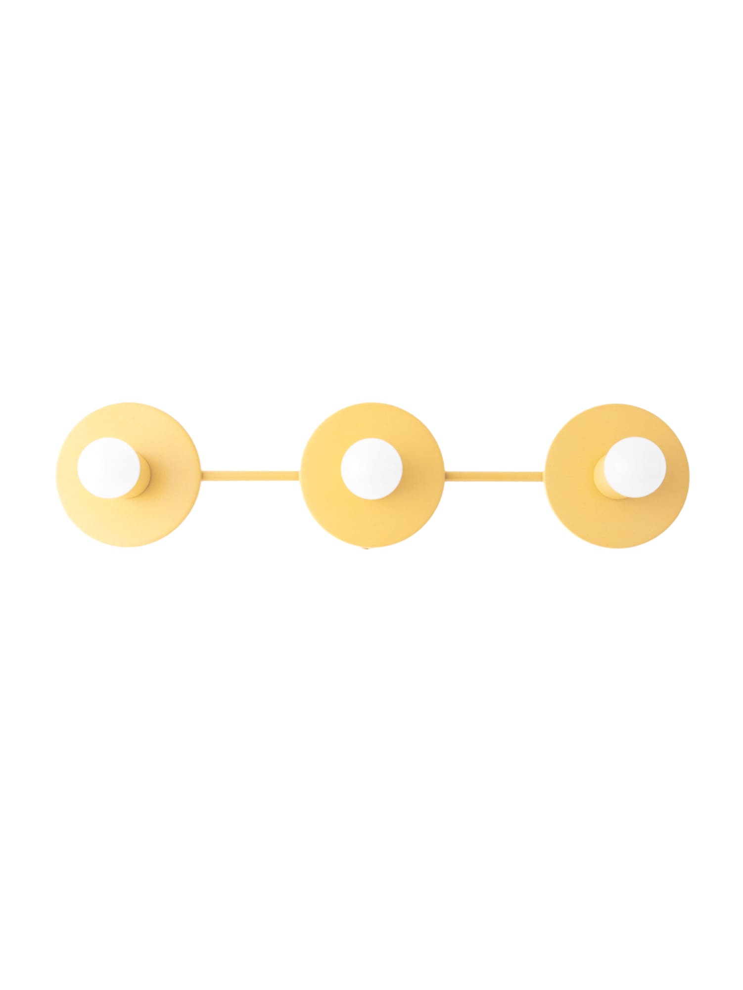 Minimalistische Badkamerlamp met Drie Lichtpunten - Verkrijgbaar in Meerdere Kleuren | Sansoti