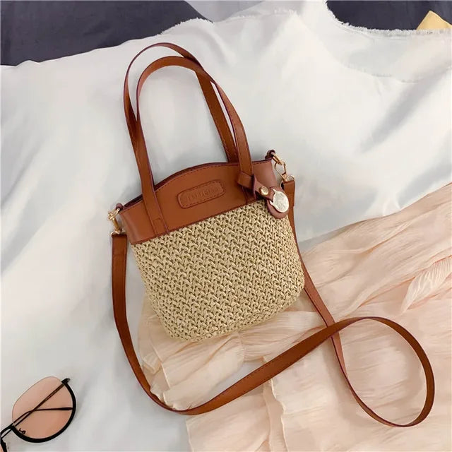 Gevlochten Schoudertas Dames Handgemaakt Leer Crossbody Stijlvol Modern Design Dagelijks Gebruik Elegante Tas | Sansoti