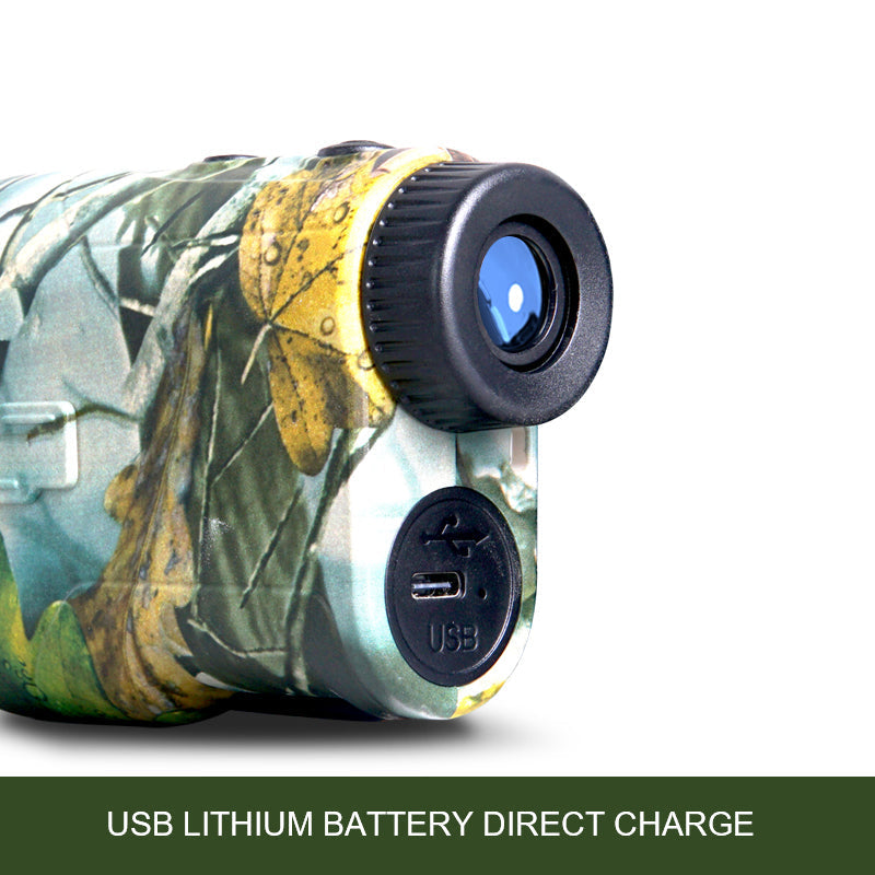 Entfernungsmesser Jagd 915 Meter Reichweite Laser-Präzisionsmessgerät Outdoor-Fernglas Golf USB-C Aufladbar Wasserdicht | Sansoti