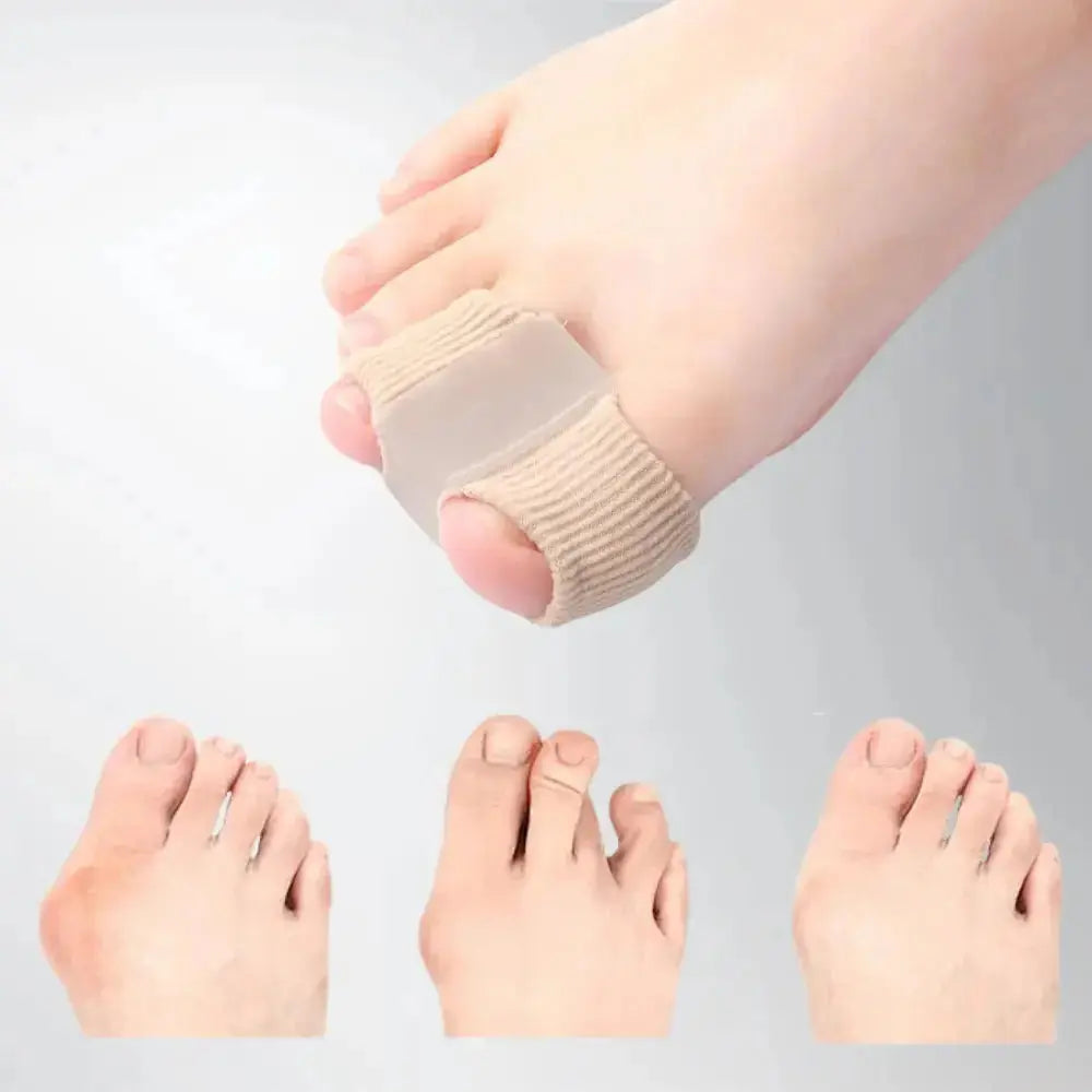 Teenspreiderset Siliconen voor Hallux Valgus en Overlappende Tenen – Zachte Correctie & Pijnverlichting | Sansoti