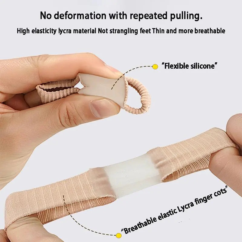 Teenspreiderset Siliconen voor Hallux Valgus en Overlappende Tenen – Zachte Correctie & Pijnverlichting | Sansoti