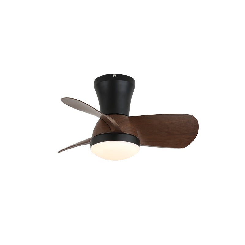 Plafondventilator met Verlichting Minimalistische Houtlook | Sansoti