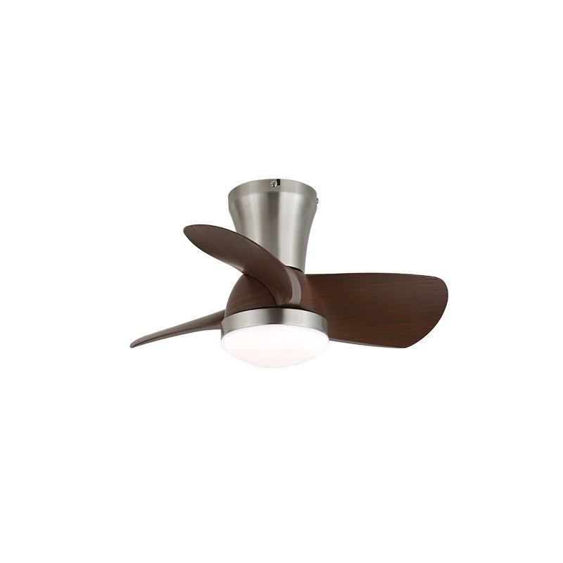 Plafondventilator met Verlichting Minimalistische Houtlook | Sansoti