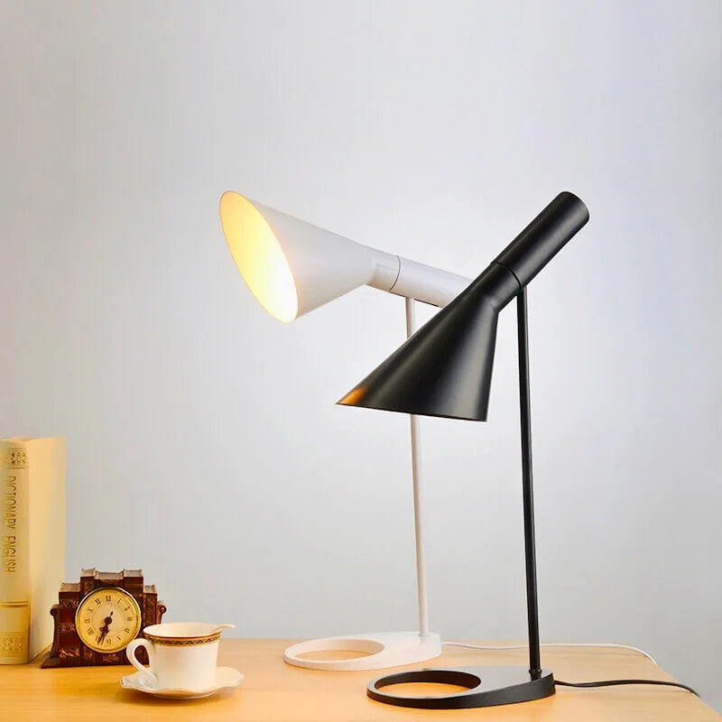 Modern LED Table Lighting with Sleek Design - Minimalist Style - Energy Efficient - Warm White 2700K - Dimmable Desk Lamp - Sansoti