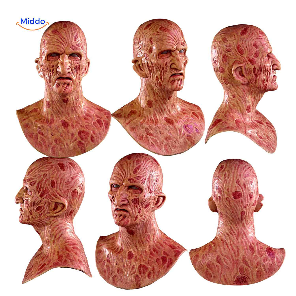 Realistisch Horror Masker Latex Volwassenen Zombie Halloween Cosplay Feest Carnaval Griezel Accessoire | Sansoti