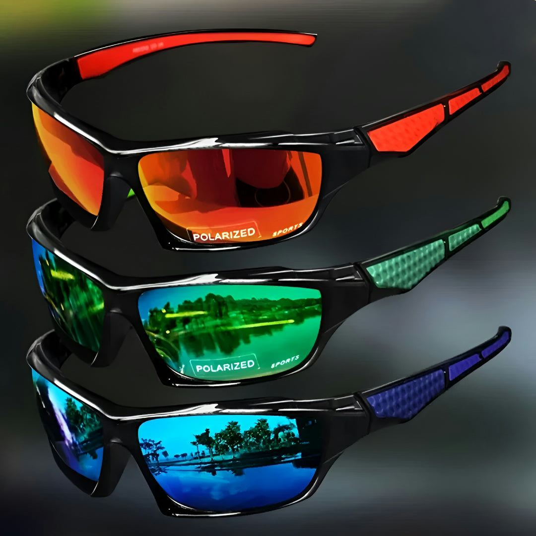 Sportieve Gepolariseerde Zonnebril UV400 Bescherming Outdoor Fietsen Hardlopen Wandelen Unisex Eyewear | Sansoti