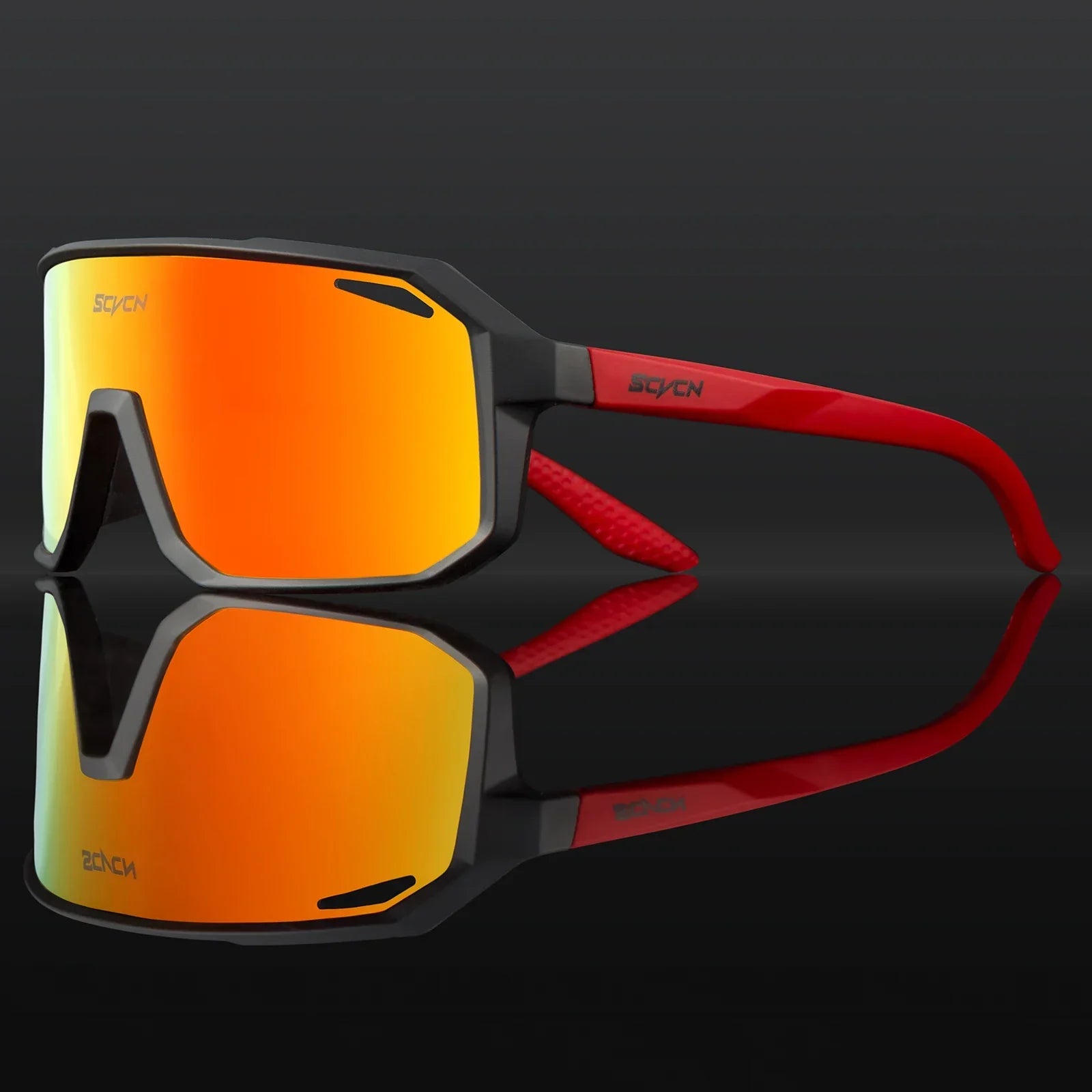 Sportbril UV400 Bescherming met Licht TR90 Frame voor Fietsen Hardlopen Outdoor | Sansoti