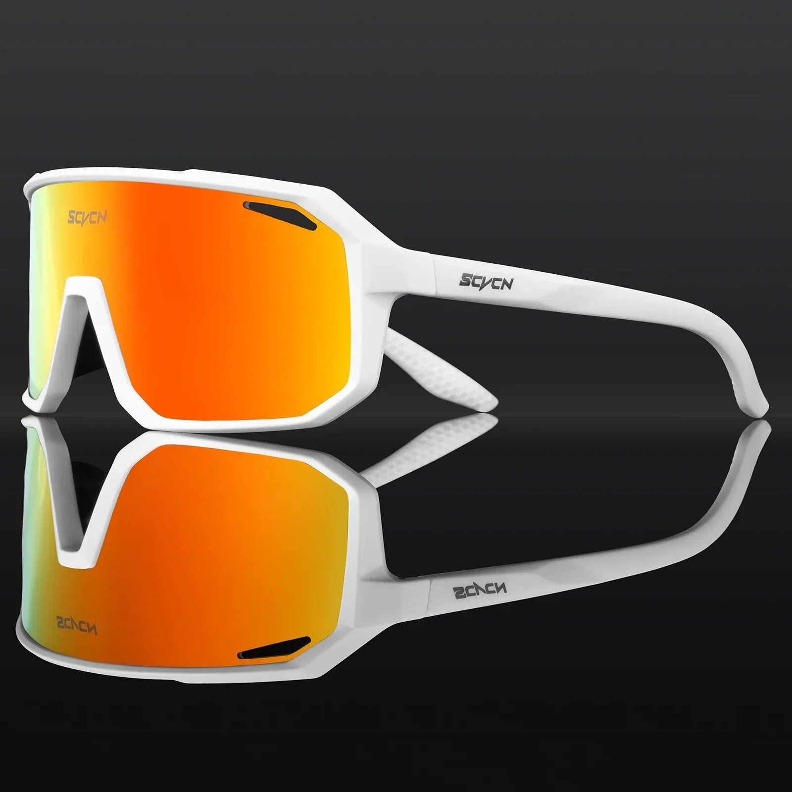 Sportbril UV400 Bescherming met Licht TR90 Frame voor Fietsen Hardlopen Outdoor | Sansoti
