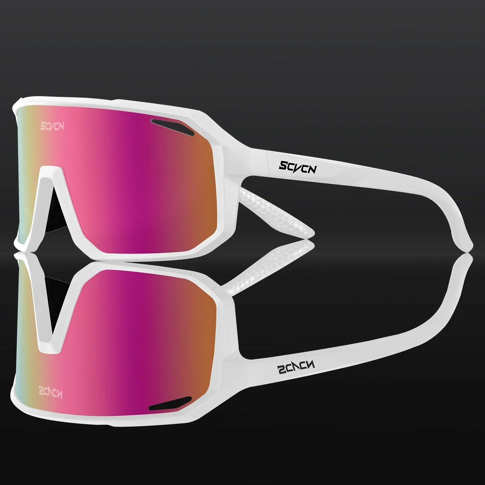 Sportbril UV400 Bescherming met Licht TR90 Frame voor Fietsen Hardlopen Outdoor | Sansoti