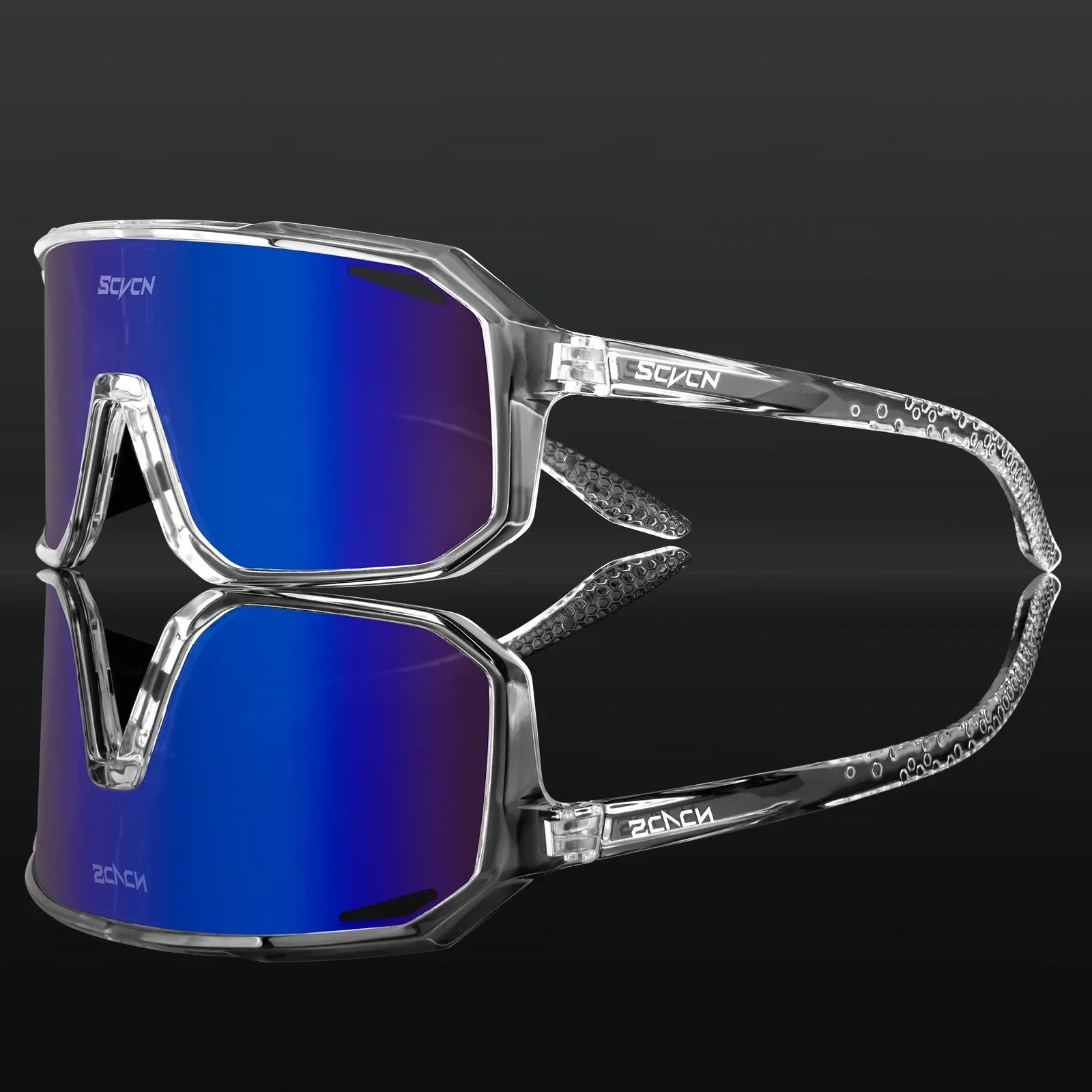Sportbril UV400 Bescherming met Licht TR90 Frame voor Fietsen Hardlopen Outdoor | Sansoti