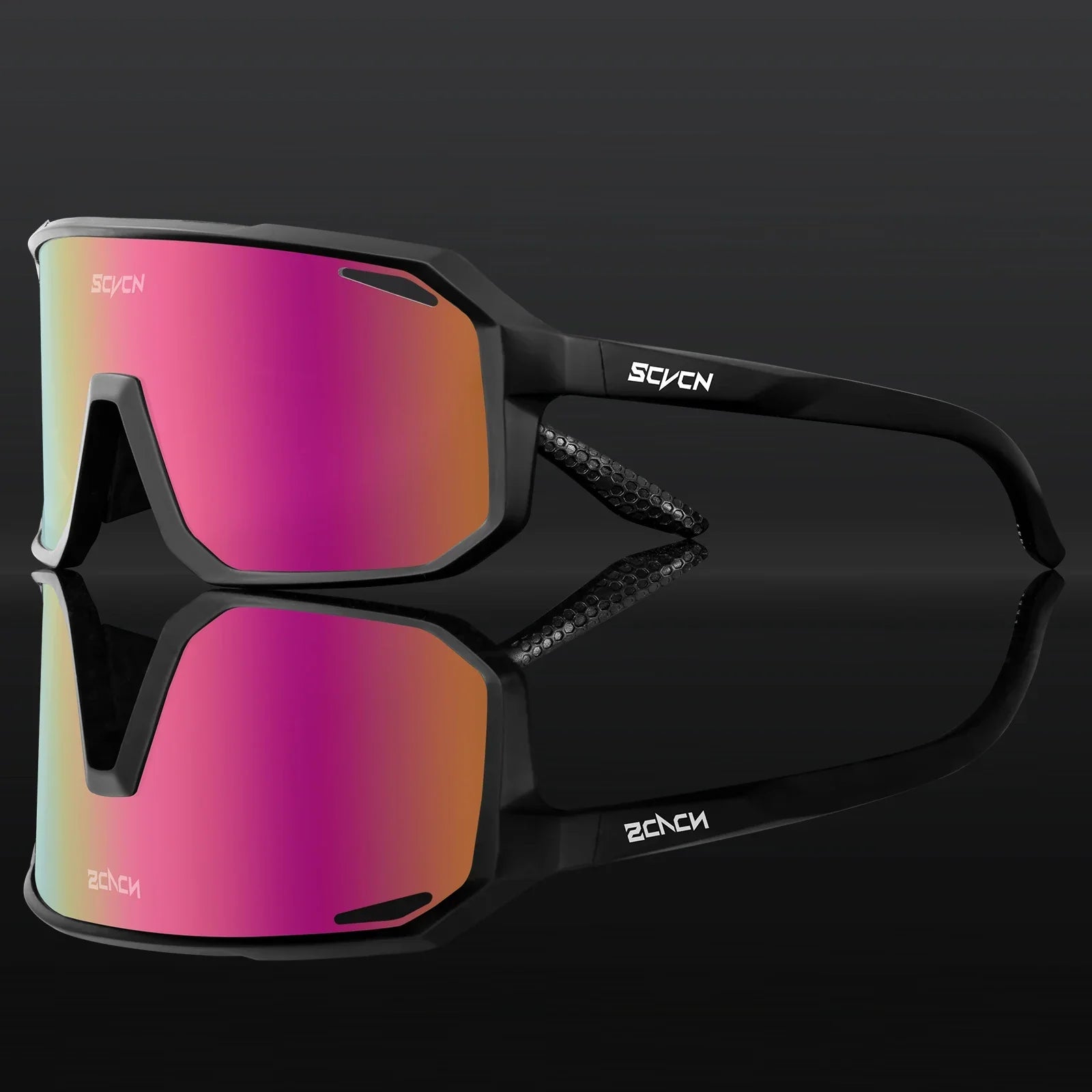 Sportbril UV400 Bescherming met Licht TR90 Frame voor Fietsen Hardlopen Outdoor | Sansoti