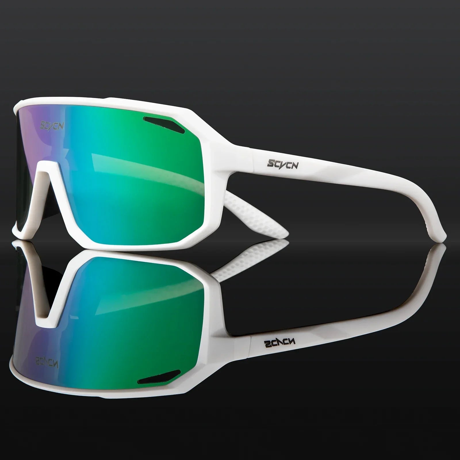 Sportbril UV400 Bescherming met Licht TR90 Frame voor Fietsen Hardlopen Outdoor | Sansoti