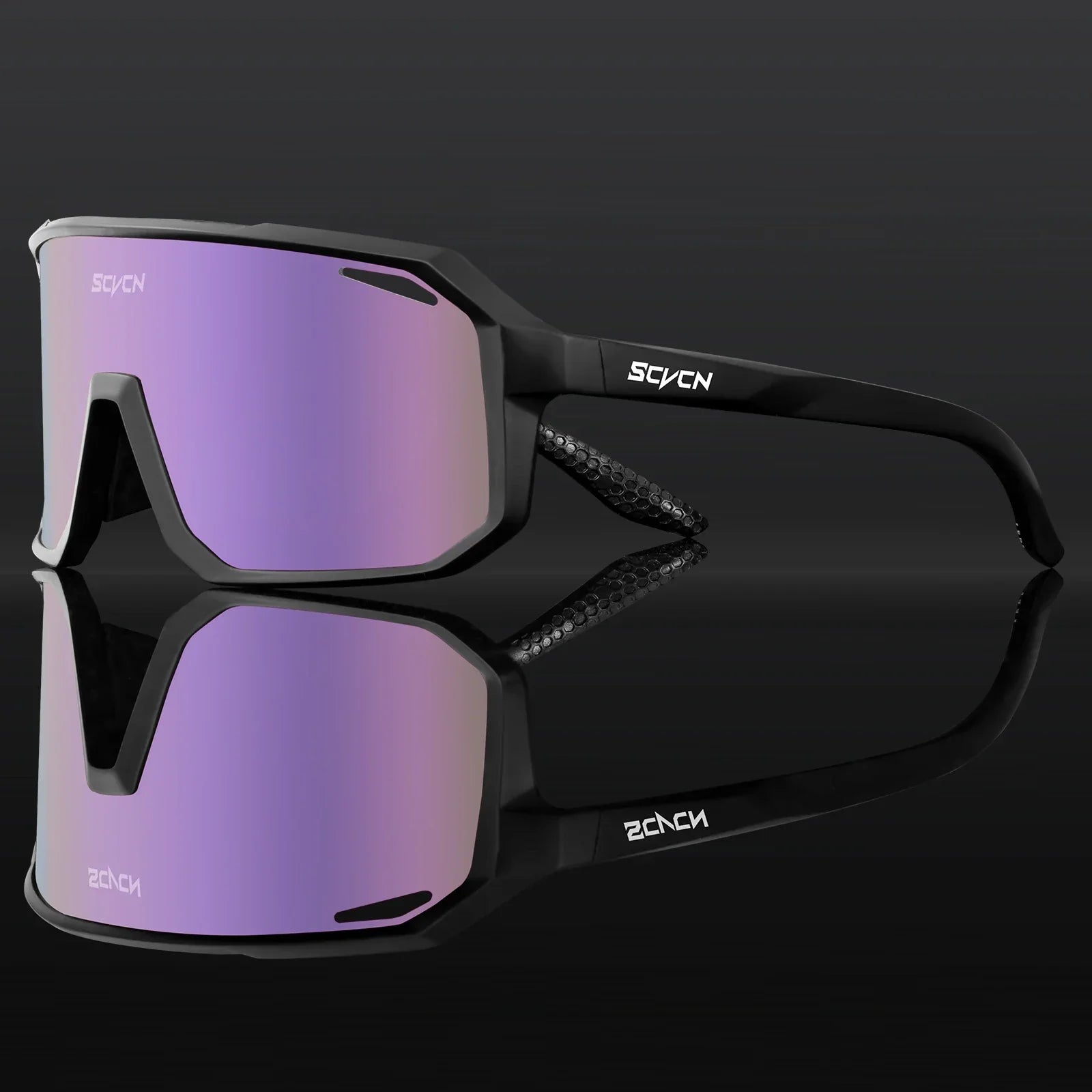 Sportbril UV400 Bescherming met Licht TR90 Frame voor Fietsen Hardlopen Outdoor | Sansoti