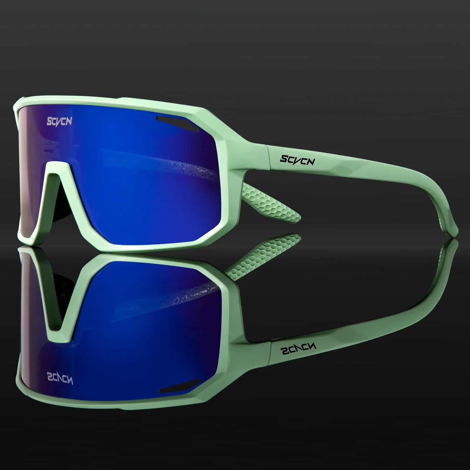 Sportbril UV400 Bescherming met Licht TR90 Frame voor Fietsen Hardlopen Outdoor | Sansoti