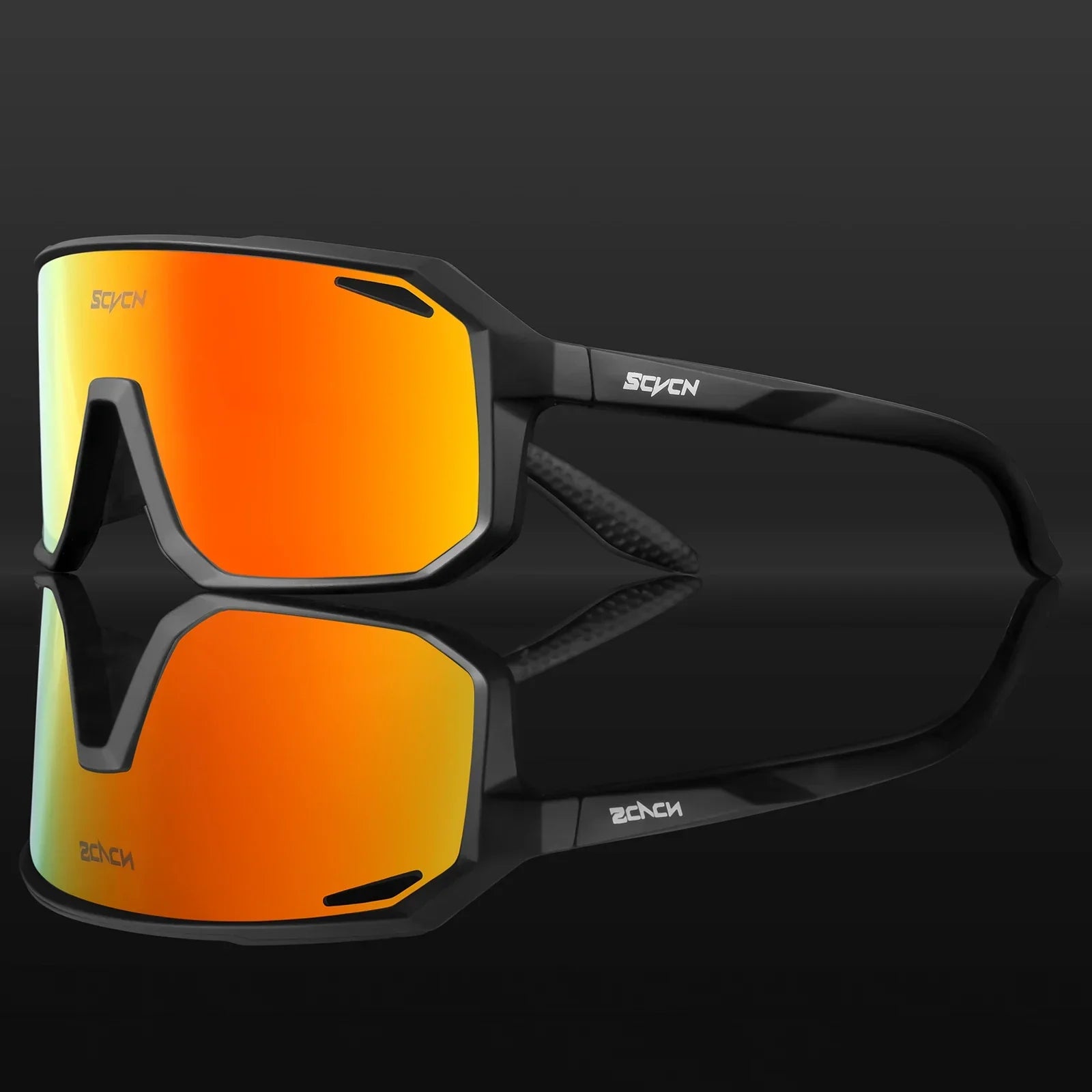 Sportbril UV400 Bescherming met Licht TR90 Frame voor Fietsen Hardlopen Outdoor | Sansoti