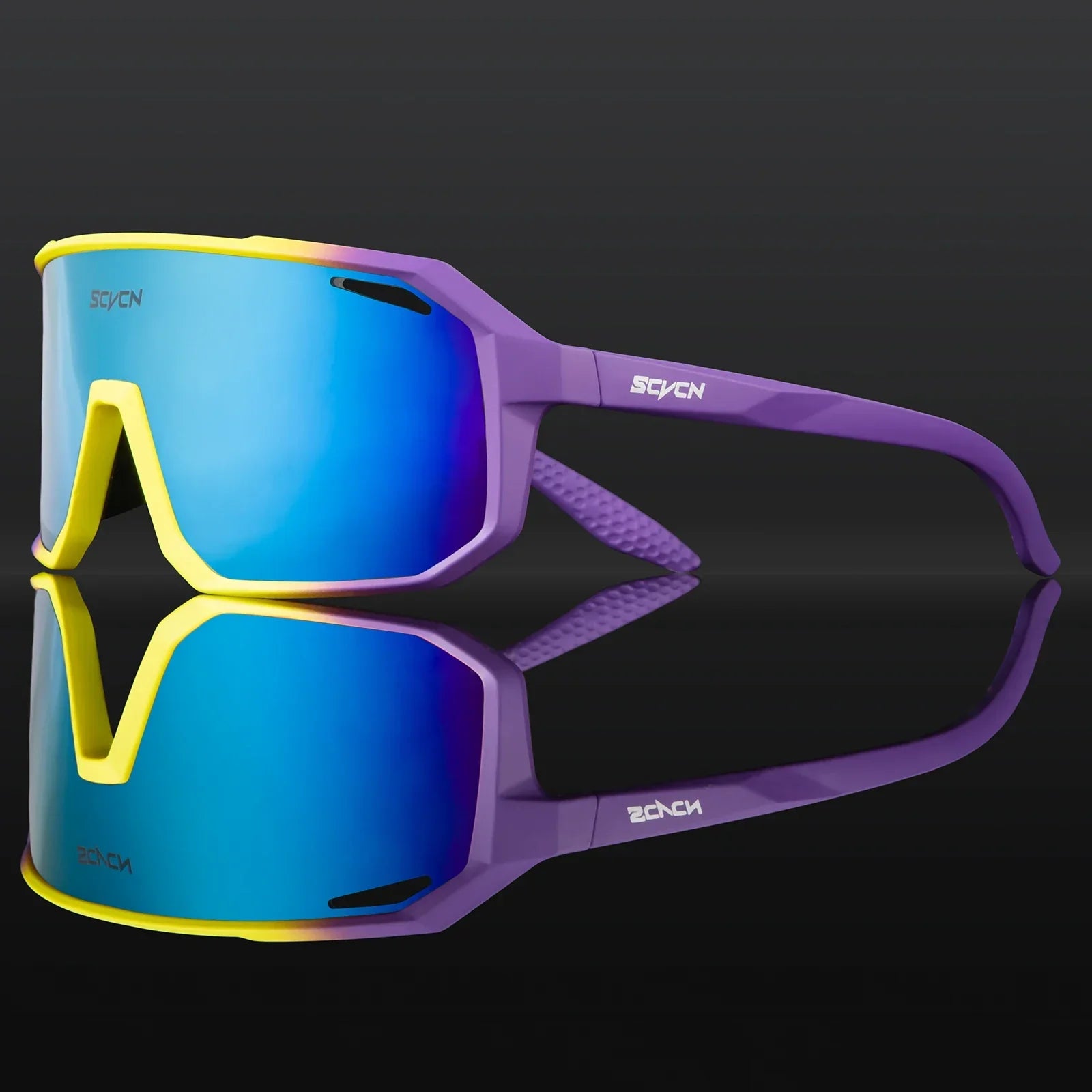 Sportbril UV400 Bescherming met Licht TR90 Frame voor Fietsen Hardlopen Outdoor | Sansoti