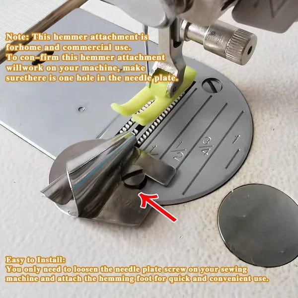 Set de 8 Pieds à Zoom Spiral en Acier Inoxydable 3-10mm Accessoire Machine à Coudre | Restfield
