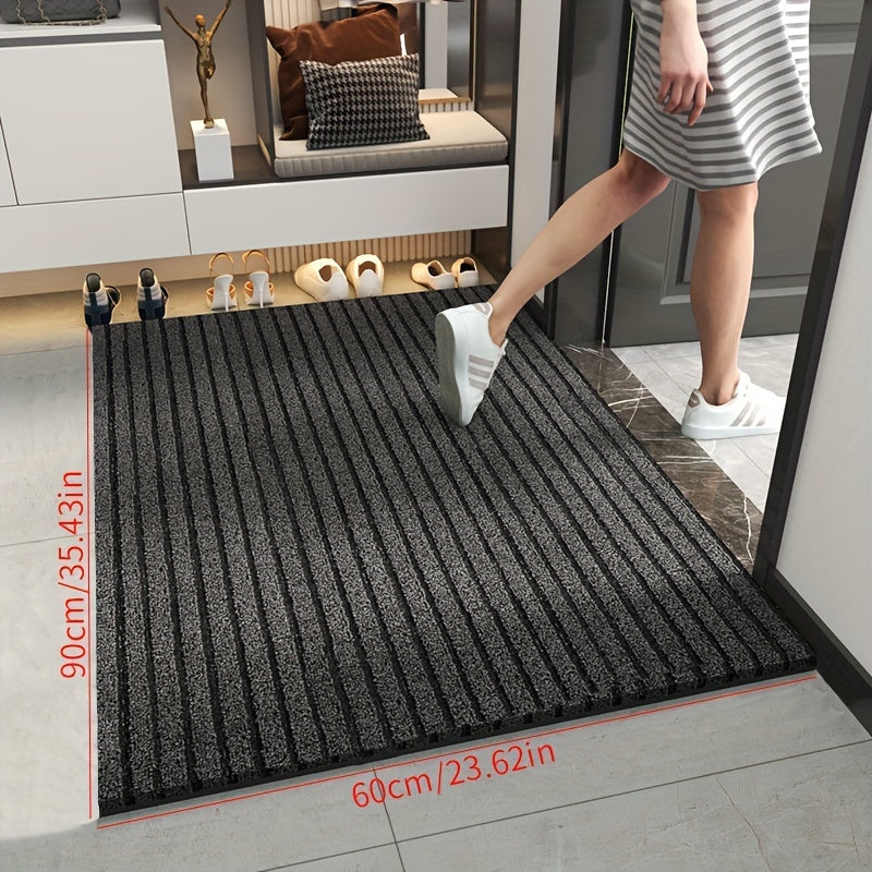 Getufte Deurmat Rechthoekig – Weerbestendig Polyester met Antislip PVC-Rug voor Entree Hal en Veranda | Sansoti