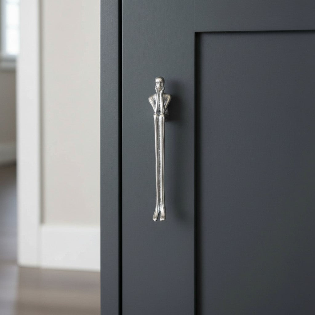 Minimalistische Kastgreep - Messing Zilver Roze - Scandinavisch Design Meubels | Sansoti