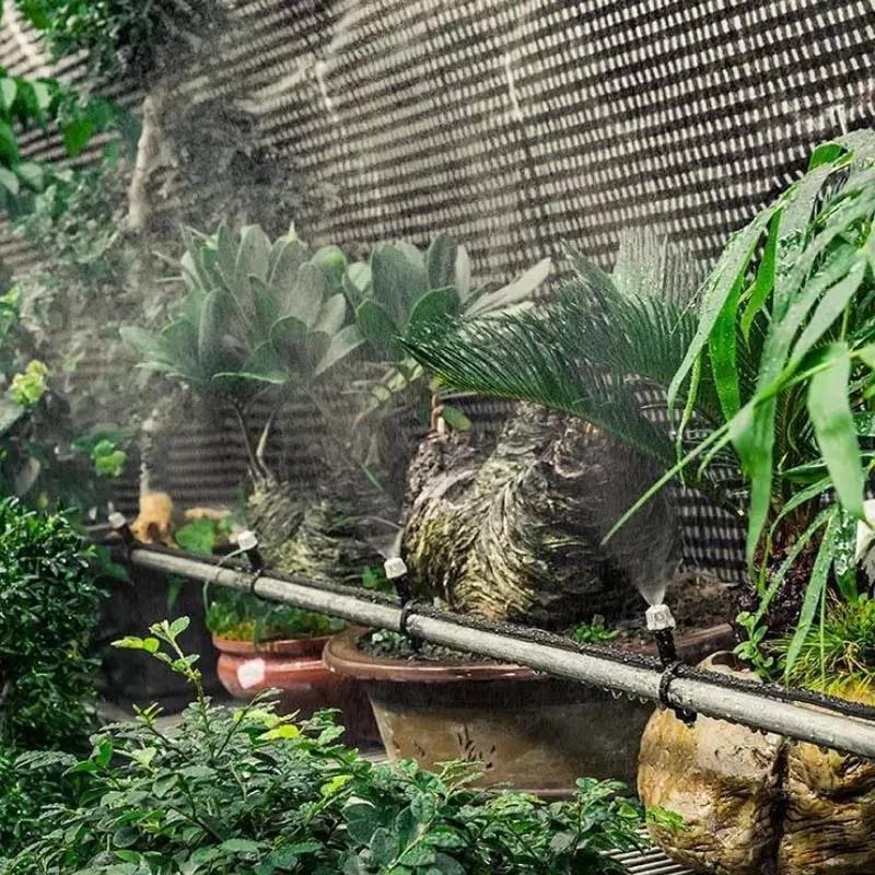 Verstelbaar Druppelirrigatiesysteem 10 Meter Automatisch Tuinbewatering Sproeiset Waterbesparend Planten | Sansoti