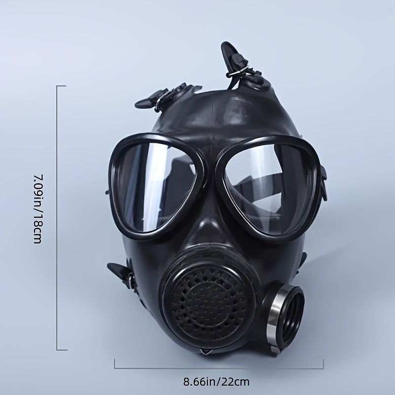 Volgelaatsgasmasker met 40mm Actief Koolfilter voor Optimale Bescherming tegen Chemische Stoffen en Stof | Sansoti