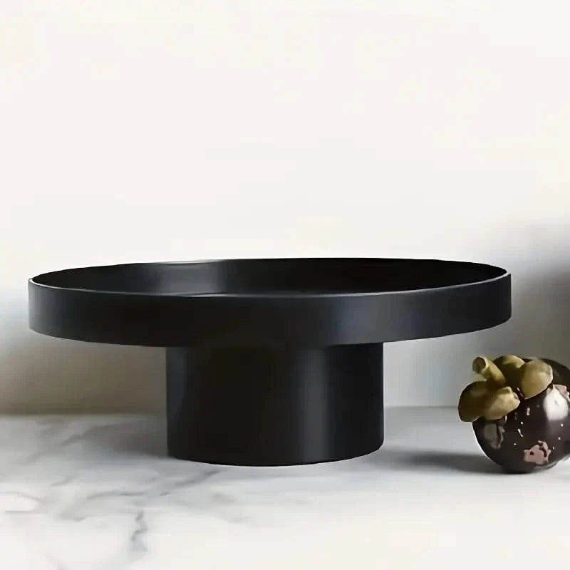 Ronde Fruitschaal met Stabiele Basis voor Stijlvolle Keukenopslag Decoratieve Fruitmand Eettafel Keukentafel | Sansoti