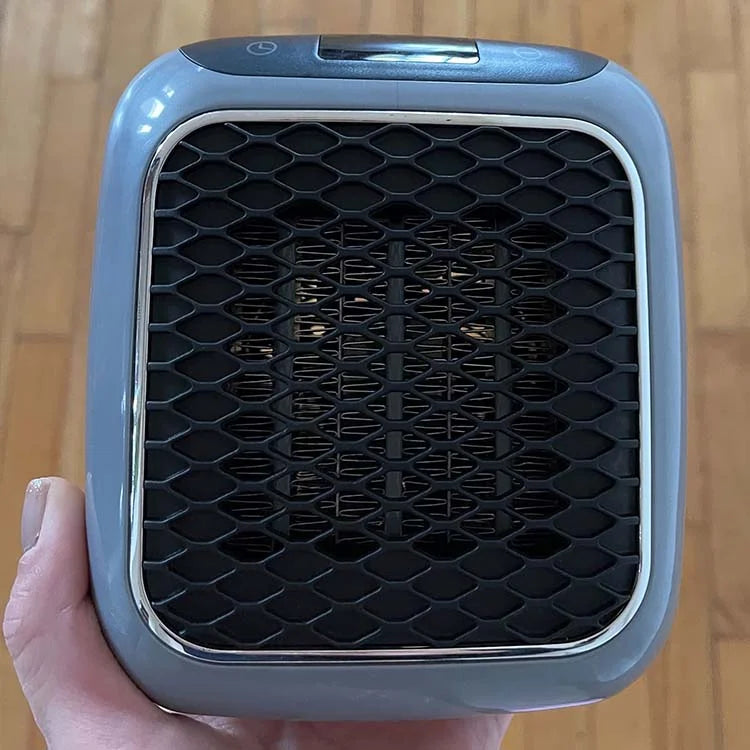 Draagbaar Verwarmingsapparaat 800W Compact Snelverwarming Ruimteverwarmer met Timer en Kantelbeveiliging | Sansoti