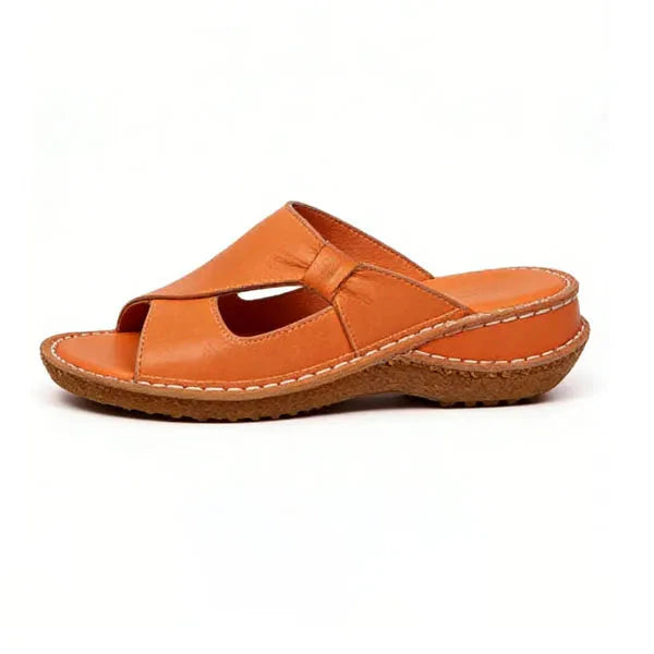 Comfortabele Leren Sandalen met Voetboogondersteuning voor Dames Maat 35-43 | Sansoti