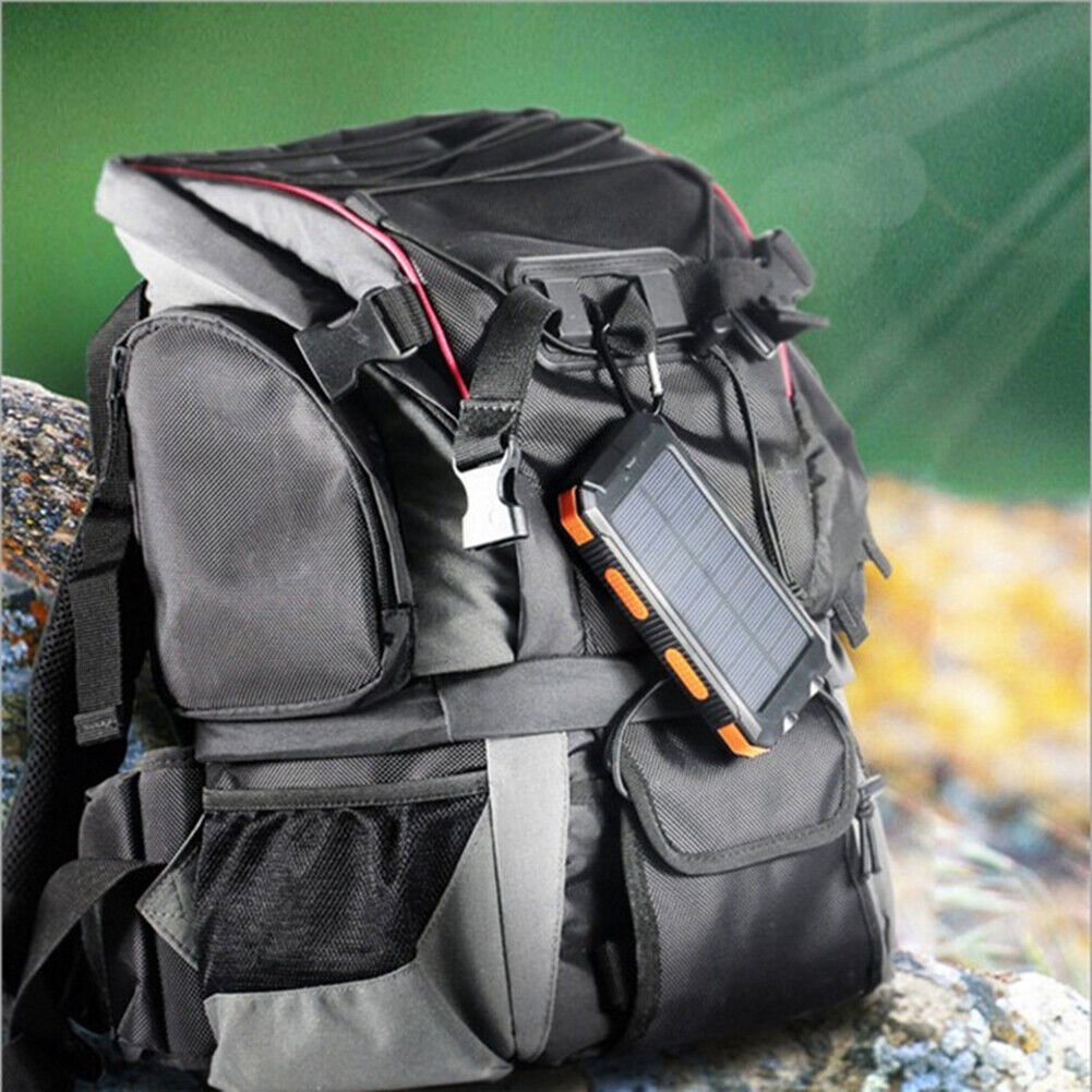 Solar-Powerbank 10000 mAh mit wasserdichtem Gehäuse für den Außenbereich | Restfield
